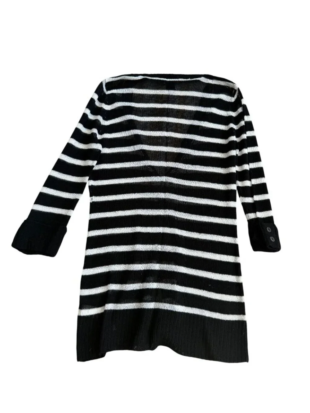 WHITE HOUSE BLACK MARKET WHBM Striped Cardigan Size XS